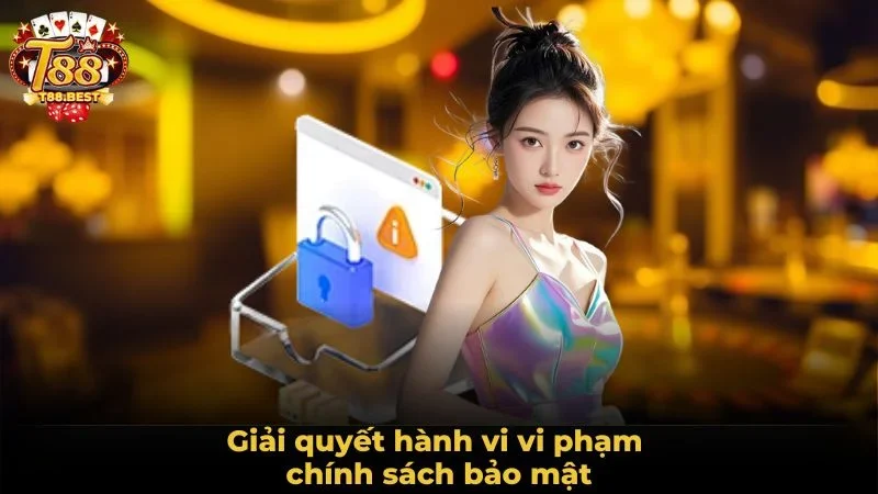 Giải quyết hành vi vi phạm chính sách bảo mật