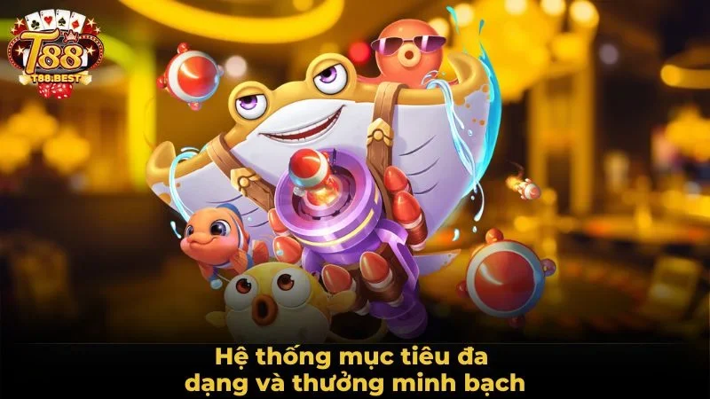 Hệ thống mục tiêu đa dạng và thưởng minh bạch